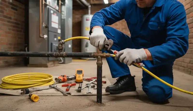 Gas Line Repair in Florence Graham, CA